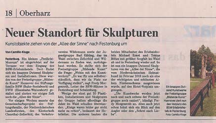 Artikel vom 27.10.2021 Allee der Sinne (GZ)