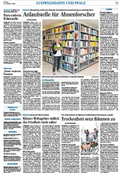 Artikel vom 31.08.2020 im Mannheimer Morgen