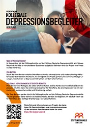 Peers at work – Kollegiale Depressionsbegleiter