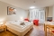 1-Raum-Ferienwohnung: Schlafzimmer (Beispiel)
