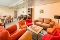 Our common room, “Rottmannshöhe,” is a place for people to gather, even on rainy days.